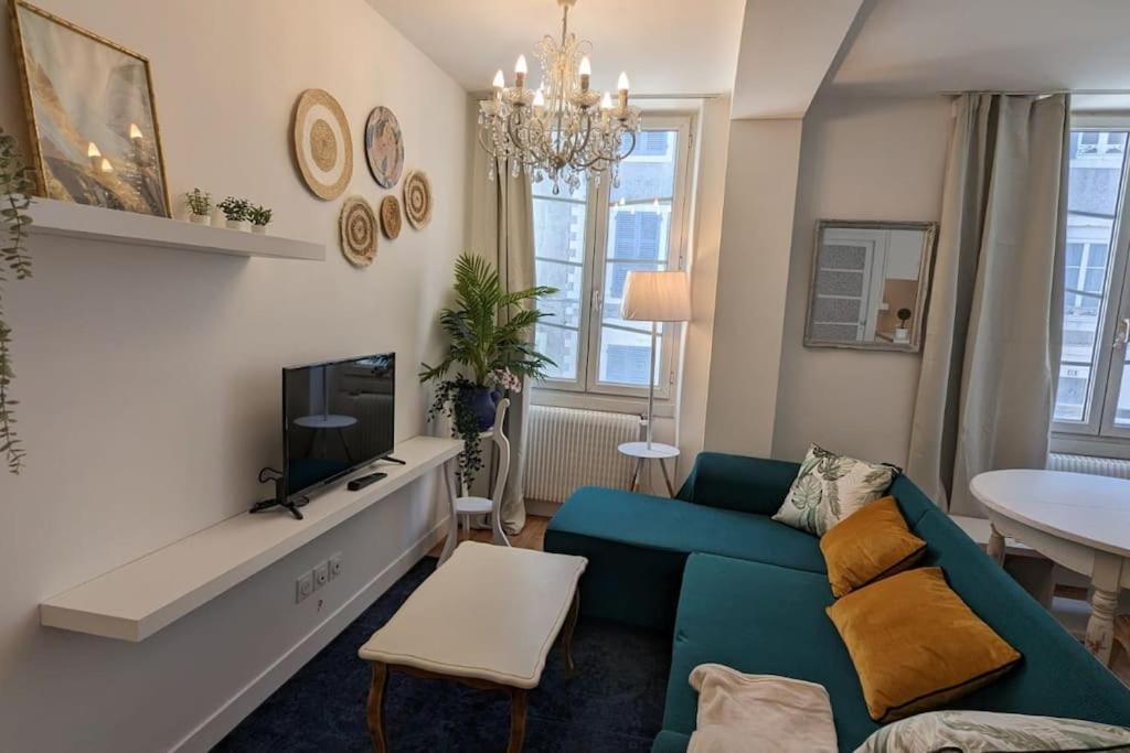 Cosy Queen -3Ch- Centre Ville & Parking Privee - Wifi Haut Debit 포 외부 사진